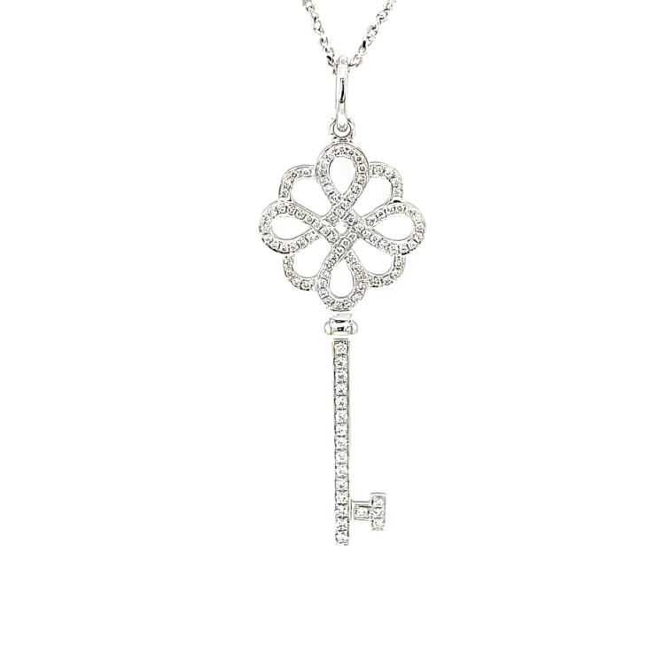 Sorceress's Gold Key Pendant Necklace – Mamour Paris